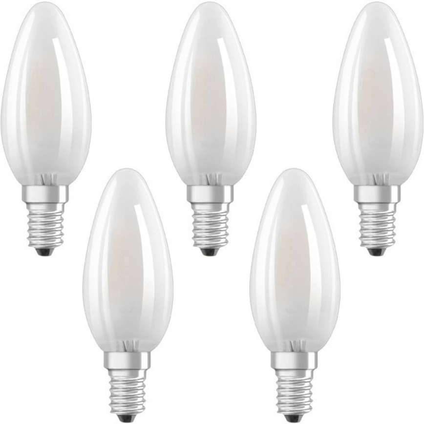 PACK 5x Ampoule LED VINTAGE E14/4W/230V 2700K - Osram