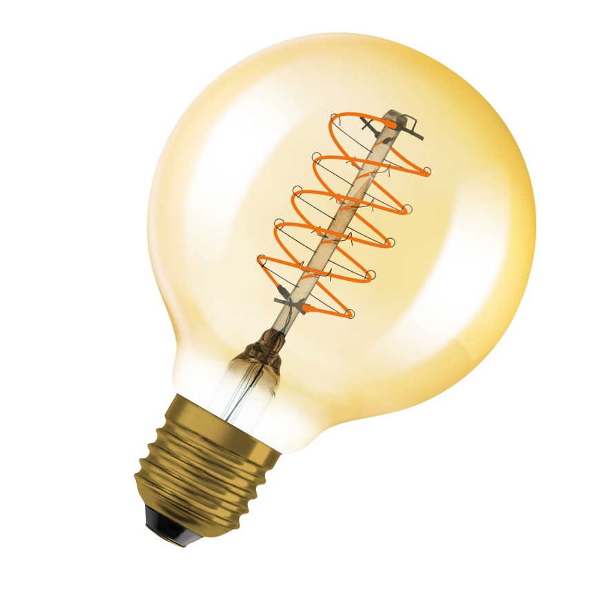 Pack de 2 ampoules LED dimmables à filament vintage E27/4,8W/230V 2200K - Osram