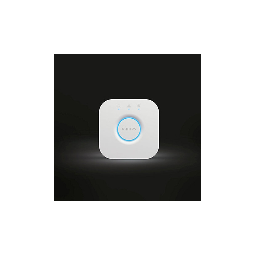 Lot de 2 ampoules LED dimmables Philips Hue White Ambiance GU10 4,2 W 230 V 2200–6500 K + pont Hue