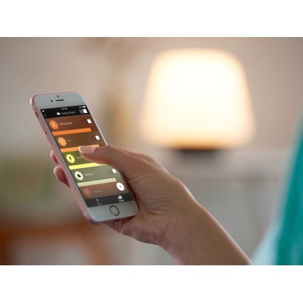 Lot de 2 ampoules LED dimmables Philips Hue White Ambiance GU10 4,2 W 230 V 2200–6500 K + pont Hue