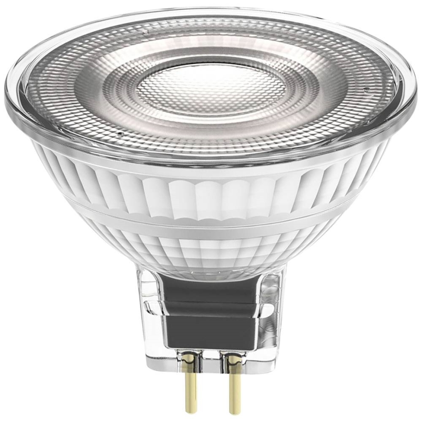 Lot de 2 ampoules spot LED dimmables MR16 GU5,3/5W/12V 2700K 36° IRC 90 - Osram