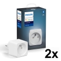 Pack de 2 prises connectées Philips Hue Smart Plug