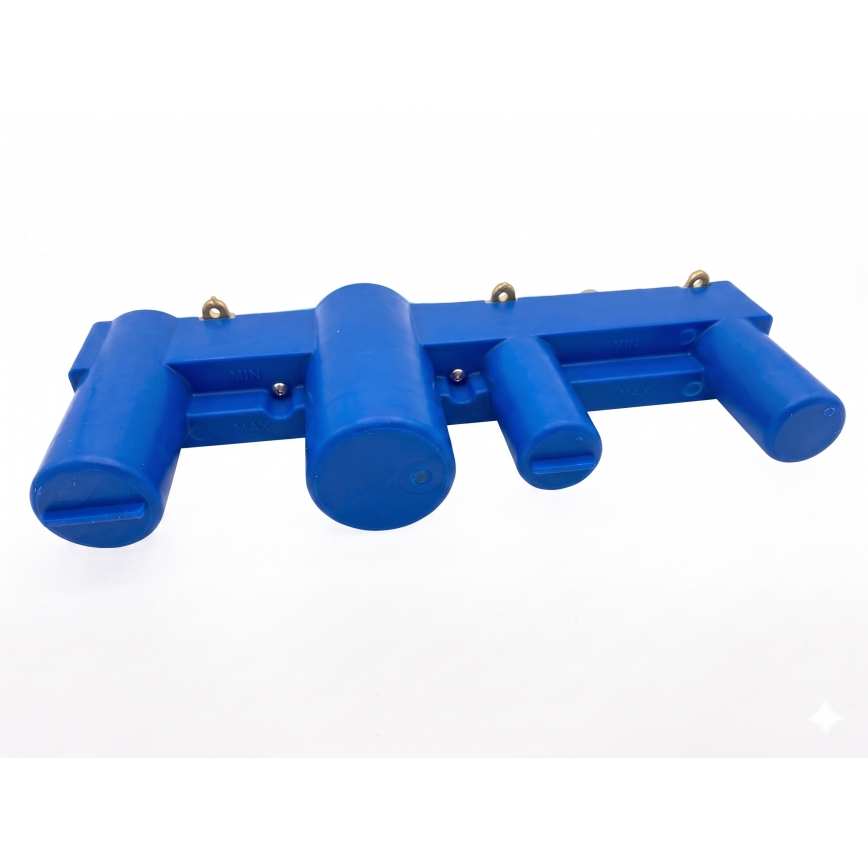 Paffoni - Ensemble bain avec mitigeur pour installation encastrée TANGO, inox