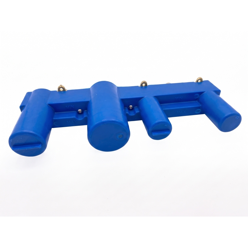 Paffoni - Ensemble de baignoire avec mitigeur pour installation encastrée TANGO, finition chrome brillant