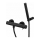 Paffoni - Ensemble de douche LIGHT avec mitigeur noir mat