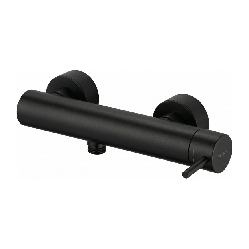 Paffoni - Ensemble de douche LIGHT avec mitigeur noir mat