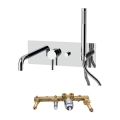 Paffoni - Ensemble pour baignoire LIGHT chrome brillant