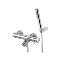 Paffoni - Ensemble pour baignoire LIGHT, finition chrome brillant