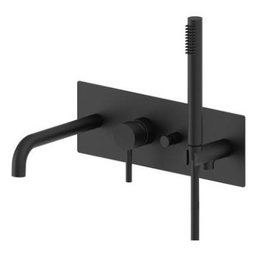 Paffoni - Ensemble pour baignoire LIGHT noir