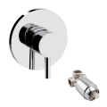 Paffoni - Mitigeur de douche pour installation encastrée LIGHT chrome brillant