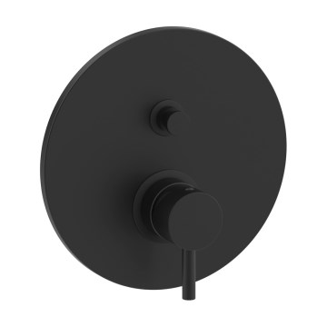 Paffoni - Mitigeur de douche pour installation encastrée LIGHT noir