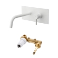 Paffoni - Mitigeur de lavabo encastrable LIGHT, finition blanc mat
