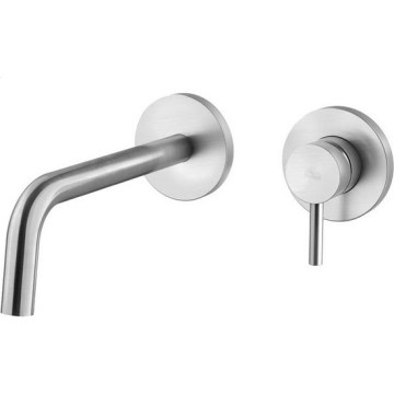 Paffoni - Mitigeur de lavabo pour installation encastrée LIGHT en inox