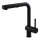 Paffoni - Mitigeur d'évier avec douchette extractible LIGHT 29,2 cm noir