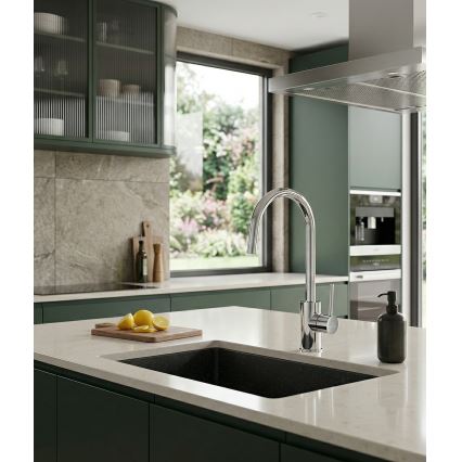 Paffoni - Mitigeur d'évier LIGHT 36,3 cm, chrome brillant