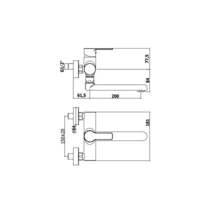 Paffoni - Mitigeur d'évier RED chrome brillant