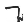 Paffoni - Mitigeur d'évier RINGO 29,2 cm avec douchette extractible, noir