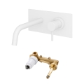 Paffoni - Mitigeur pour lavabo à encastrer LIGHT blanc mat