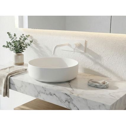 Paffoni - Mitigeur pour lavabo à encastrer LIGHT blanc mat
