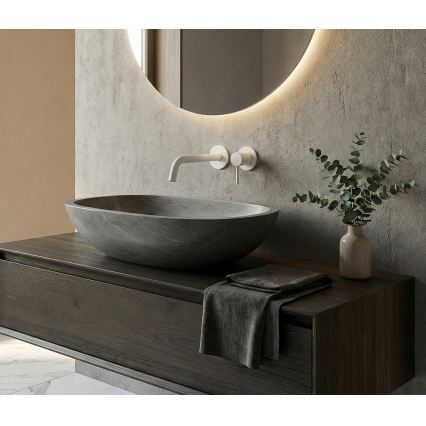 Paffoni - Mitigeur pour lavabo à installation encastrée LIGHT, blanc mat