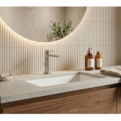 Paffoni - Mitigeur pour lavabo + bonde TANGO inox