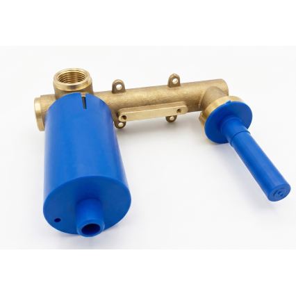 Paffoni - Mitigeur pour lavabo encastrable LIGHT, finition dorée brossée
