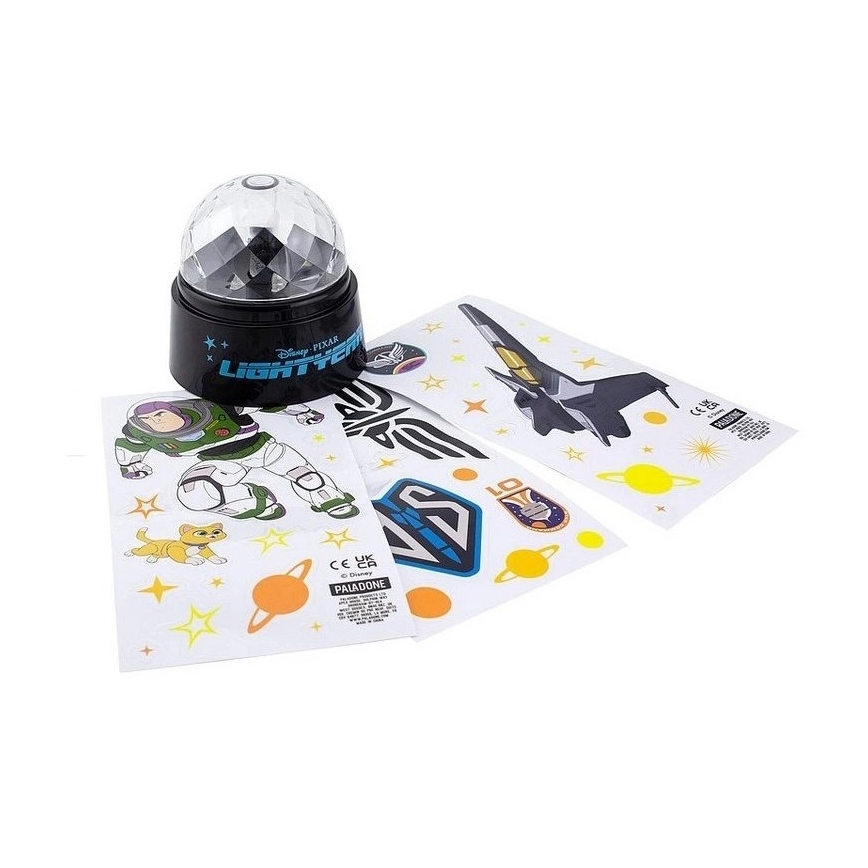Paladone - Projecteur LED Disney Lightyear pour enfants 3xAA
