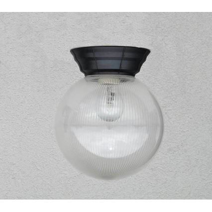 Plafonnier extérieur NADIR 1xE27/15W/230V IP44 transparent