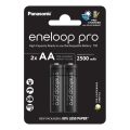 Panasonic - 2 pce Pile rechargeable AA Eneloop Pro 2500 mAh