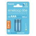 Panasonic - 2 pce Pile rechargeable AAA Eneloop Lite 550 mAh