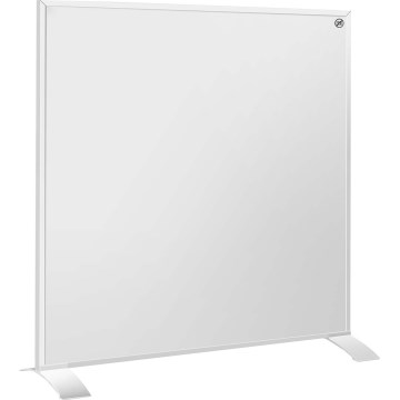 Panneau chauffant infrarouge 350 W / 230 V 59,8 x 62 cm IP44 Wi‑Fi Tuya + télécommande