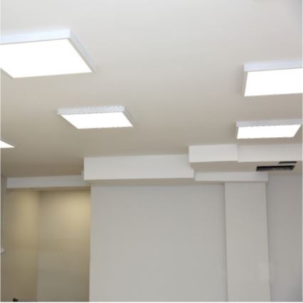 Panneau en saillie BRISBANE LED/36W/230V 4000K 59,5x59,5 cm blanc