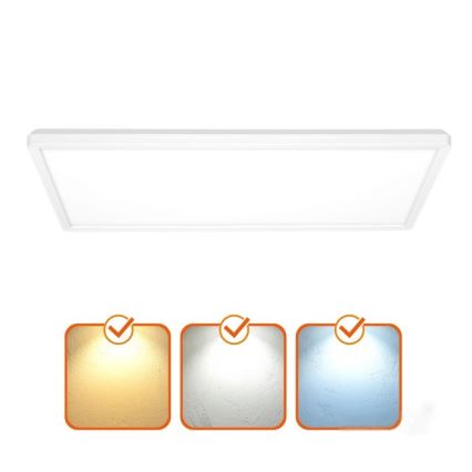 Panneau en saillie NIVERA LED/32W/230V IP54 3000/4000/6000K 29,5x59,5 cm blanc