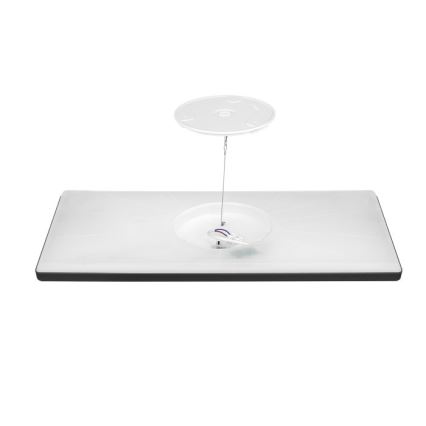Panneau en saillie NIVERA LED/32W/230V IP54 3000/4000/6000K 29,5x59,5 cm noir