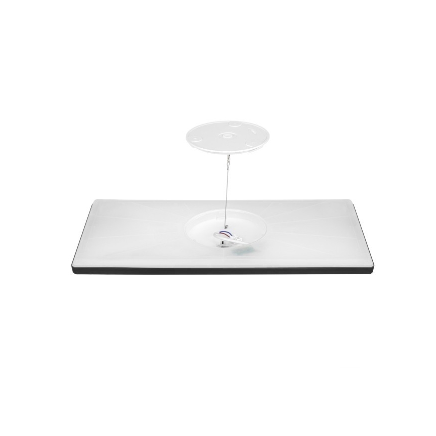 Panneau en saillie NIVERA LED/32W/230V IP54 3000/4000/6000K 29,5x59,5 cm noir
