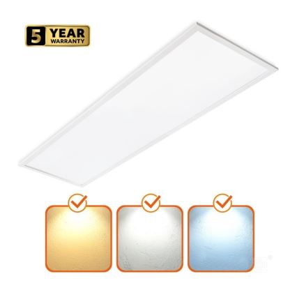 Panneau encastrable à intensité variable CAPRI LED/25/36/40W/230V 3000/4000/5700K IP44 30x120 cm