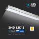 Panneau encastrable LED SAMSUNG CHIP LED/40W/230V argent