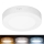Panneau LED 2 en 1 apparent/encastré LED/12W/230V 3000/4000/6000K Ø17 cm IP54 blanc