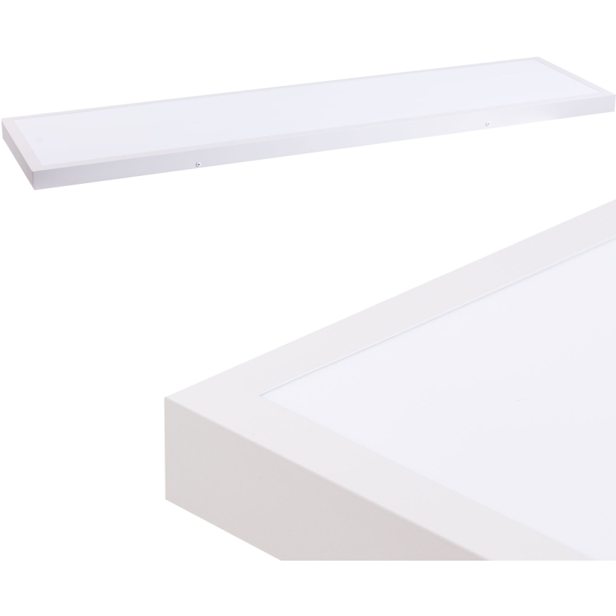 Panneau LED/60W/230V 4000K 30x120 cm blanc