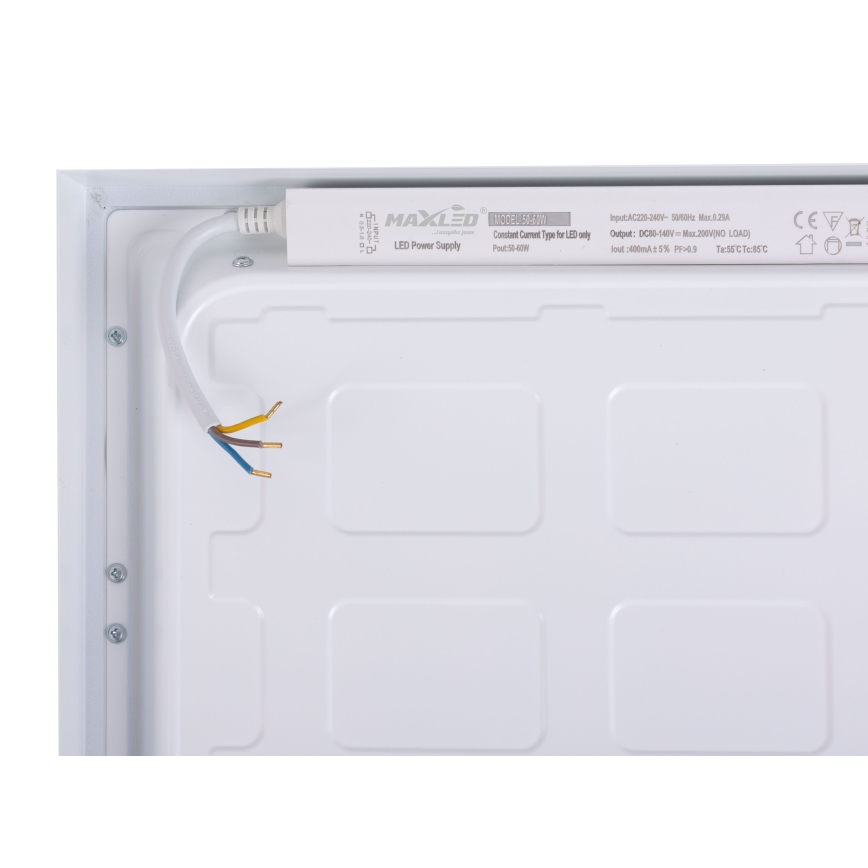 Panneau LED/60W/230V 4000K 30x120 cm blanc