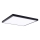 Panneau LED/60W/230V 4000K 60x60 cm noir