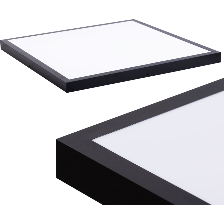 Panneau LED/60W/230V 4000K 60x60 cm noir