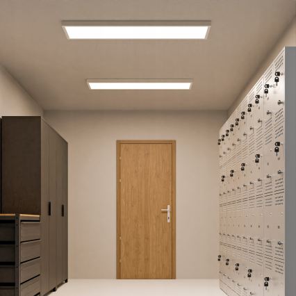 Panneau LED en saillie 60W/230V 30x120 cm blanc