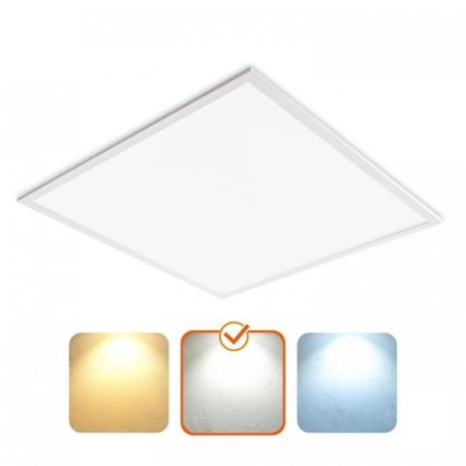 Panneau LED encastrable DAVRO 40W/230V 4000K 62x62 cm blanc