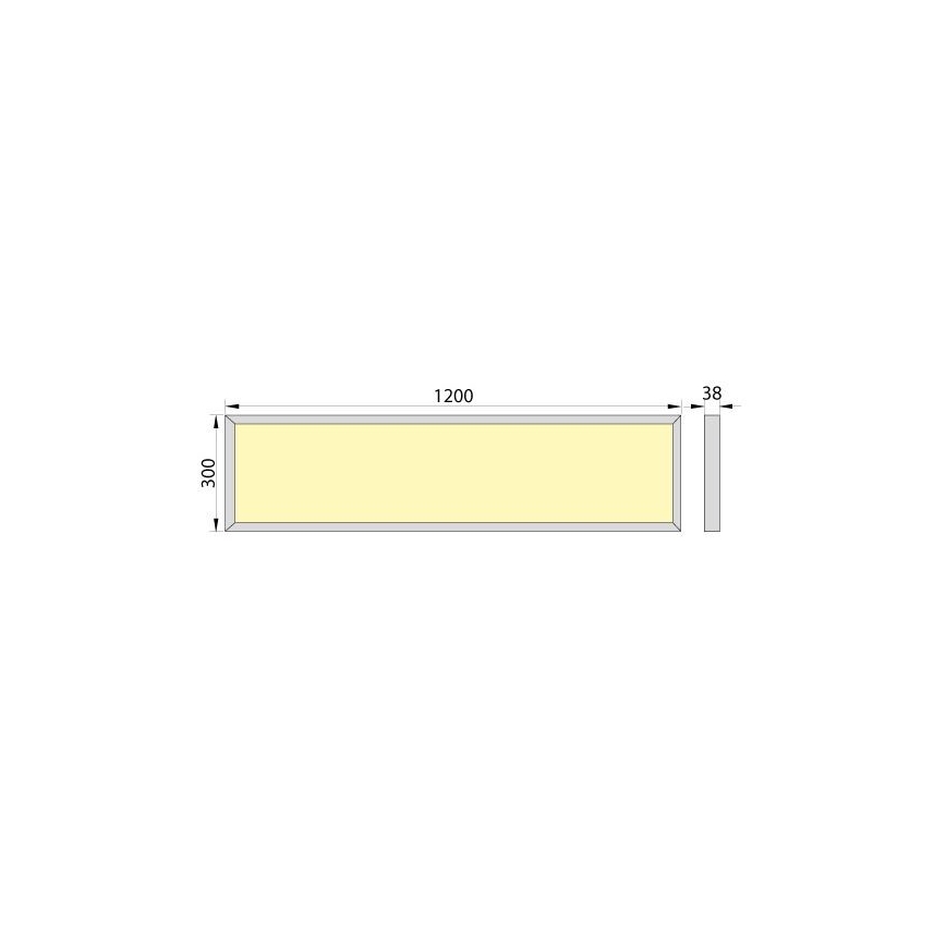 Panneau LED OREGA LED/40W/230V 4000K