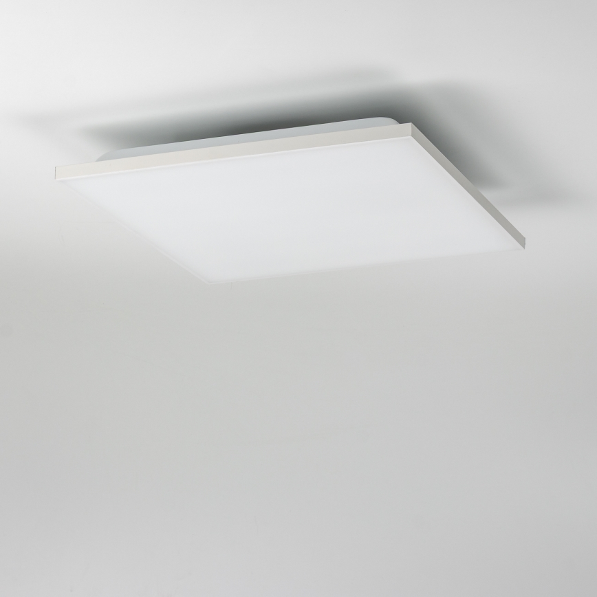 Panneau LED RGBW dimmable, montage en saillie LED/22W/230V 2700-6500K 29,5x59,5 cm blanc + télécommande