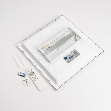 Panneau LED RGBW dimmable, montage en saillie LED/22W/230V 2700-6500K 29,5x59,5 cm blanc + télécommande