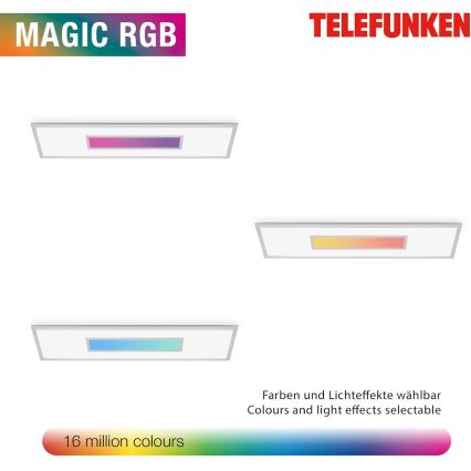 Panneau LED RGBW dimmable LED/20W/230V 3000-6500K 25x100 cm argenté + télécommande
