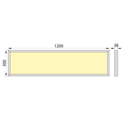 Panneau plafonnier LED OREGA N LINX 120 LED/50W/230V 4000K