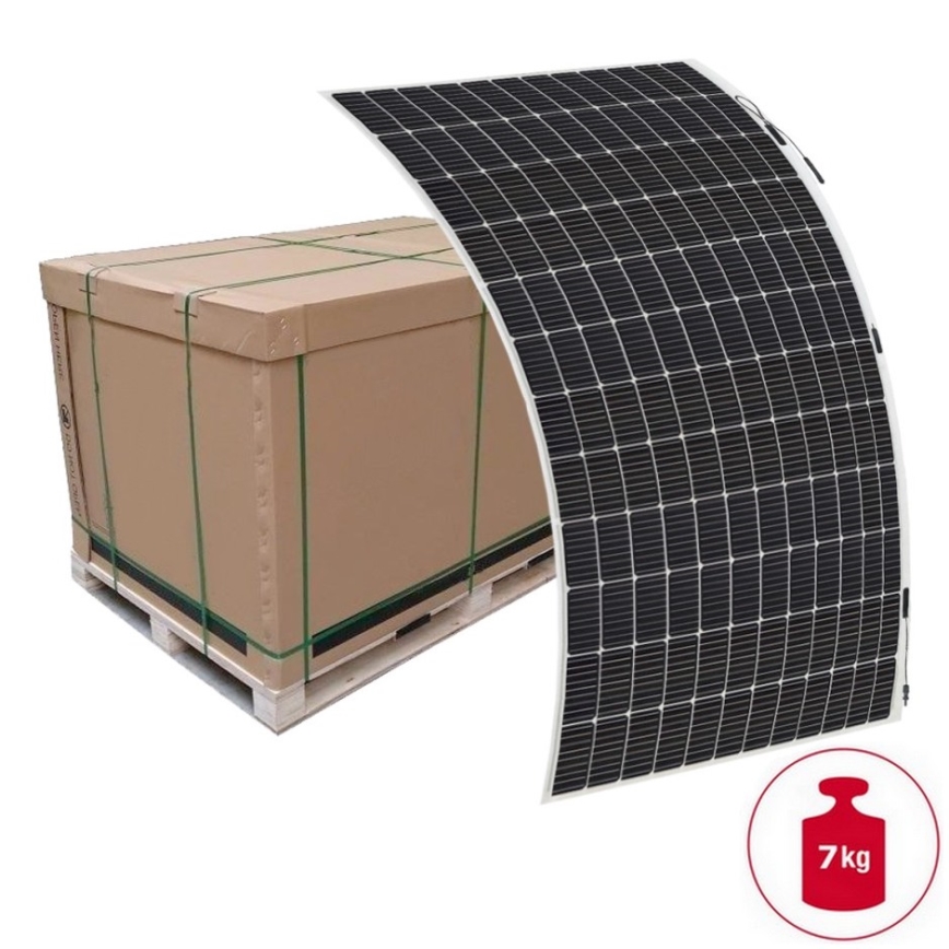 Panneau solaire flexible photovoltaïque SUNMAN 430Wp IP68 Half Cut - palette 66 pce